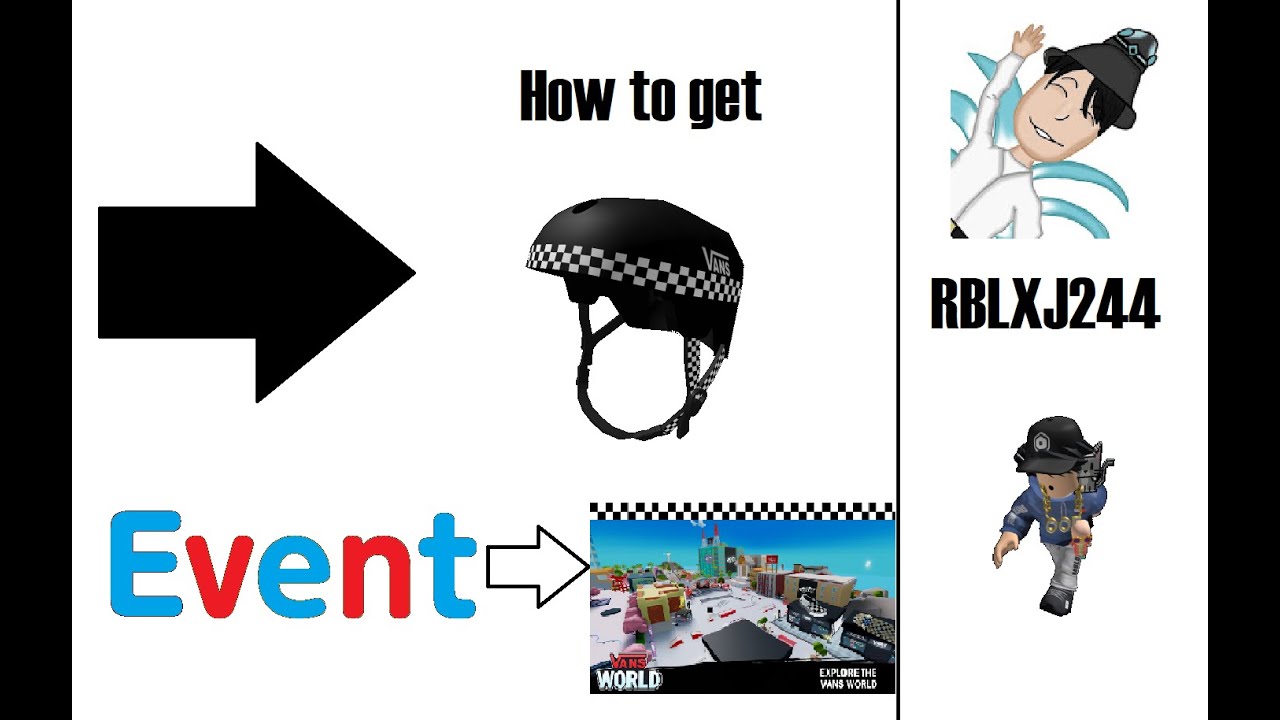 [EVENT] how to get Vans Off The Wall Helmet in Vans World
