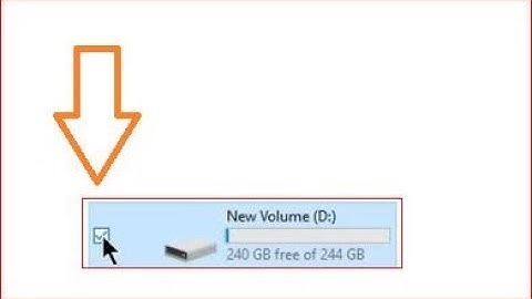 how to show select or deselect to any folder or software