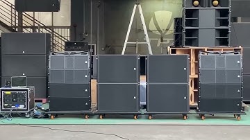 Sound Check of TPA Kiva 920 Dual 10” Line Array Speaker and Kiva 118F Single 18” Subwoofer