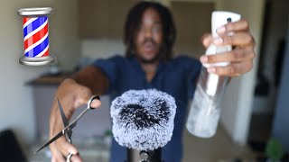 [ASMR] The FASTEST most realistic barbershop haircut EVER💈