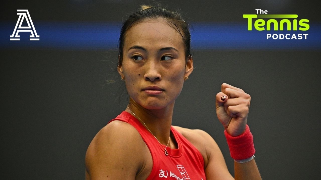 Zheng Qinwen lights up Beijing