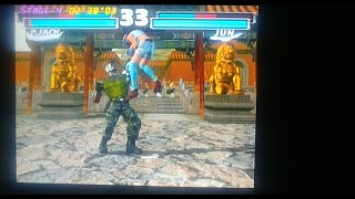 Tekken Tag Tournament Prototype Jack Choke Throw On Jun Ryona
