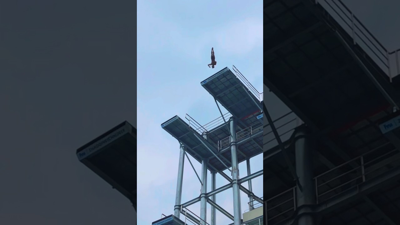 The most challenging dive of my career💪😎 