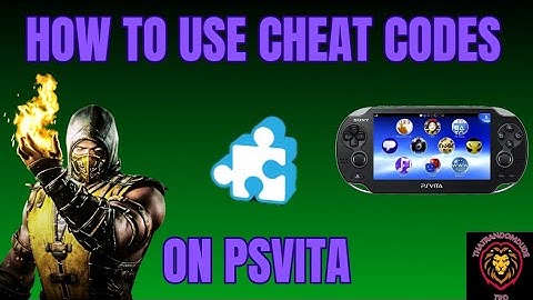 How To Use CHEAT CODES On PSVITA! (3.65/3.68 ENSO)