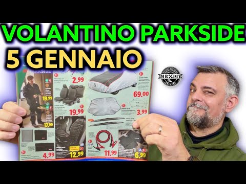 Volantino Parkside Lidl fai da te 5 GENNAIO 2026 Riccardo Muscarella #parkside #attrezzi #lidl