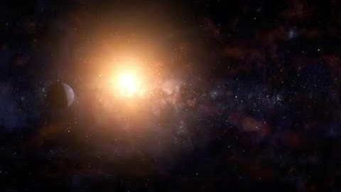 Flight Through Asteroid Belt In Open Space Stock Motion Graphics