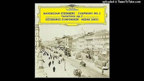 Maximilian Steinberg (1883-1946) : Symphony No. 2 in B-flat minor Op. 8 (1909)