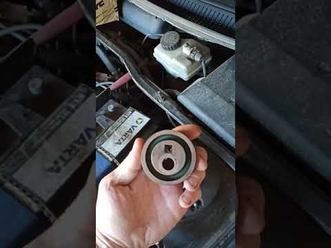 замена ремня грм пежо 405#replacing timing belt peugeot 405