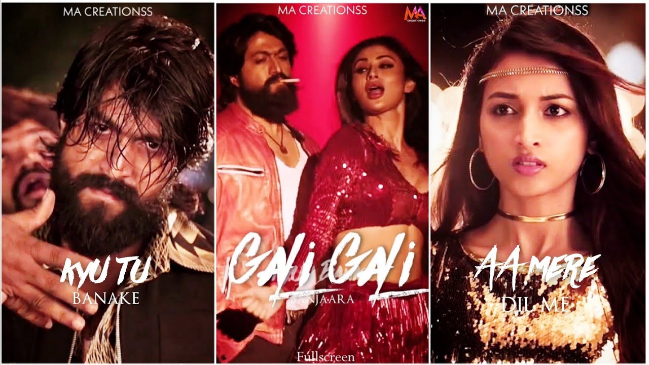 Gali Gali fullscreen whatsapp status Yash KGF Status Gali Gali