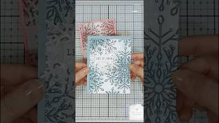 Quick & Easy Snowflake Cards ✨❄️ So Pretty for Winter!