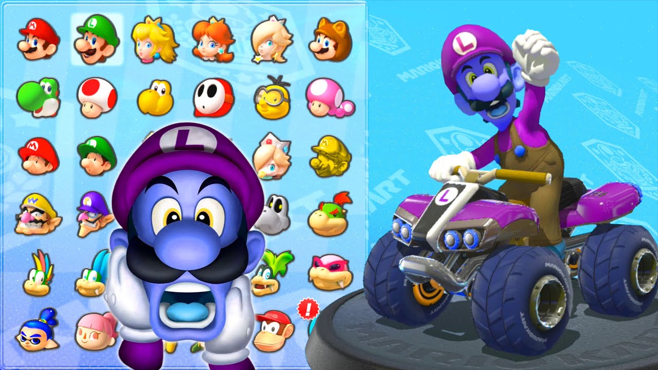 マリオカート8デラックス】ルイージ(Wega)でNintendo Switch の最高の