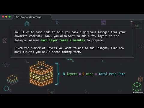 Day02 | P05-07 - Week01 | Remaining Bake Time | Preparation Time | Total Elapsed Cooking Time