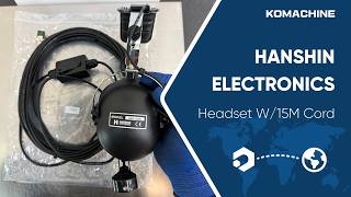 HANSHIN ELECTRONICS / Headset W/15M Cord (HAH-050B) / INV-08172