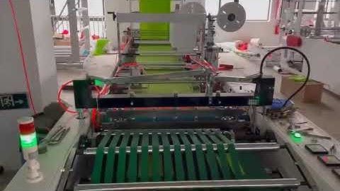 Zhongxin China New design Drawstring Bag making machine