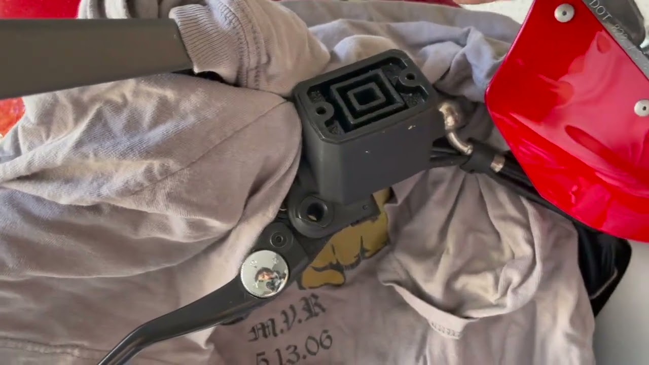 Ducati 797+ front brake bleed