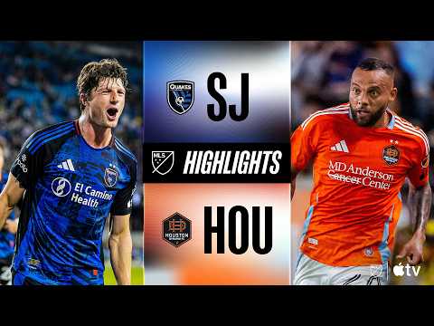 San Jose Earthquakes vs. Houston Dynamo FC | Full Match Highlights | DEFENSIVE BATTLE!