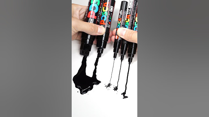 Which POSCA Marker is better?