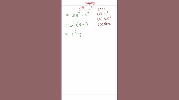 Maths Problem | Exponents & Powers #shorts