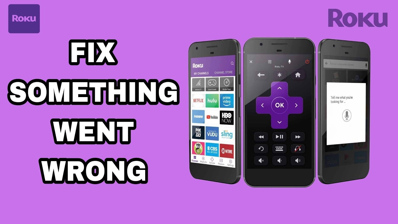 How To Fix And Solve Roku App Something Went Wrong | Final Solution ...