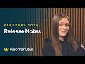 Release Notes - February 2026 | Web Manuals - Document Management System