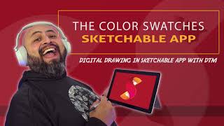 Using the Color Swatches in Sketchable App screenshot 4
