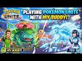 Playing Pokemon unite with friends @Aayushpixelwarrior