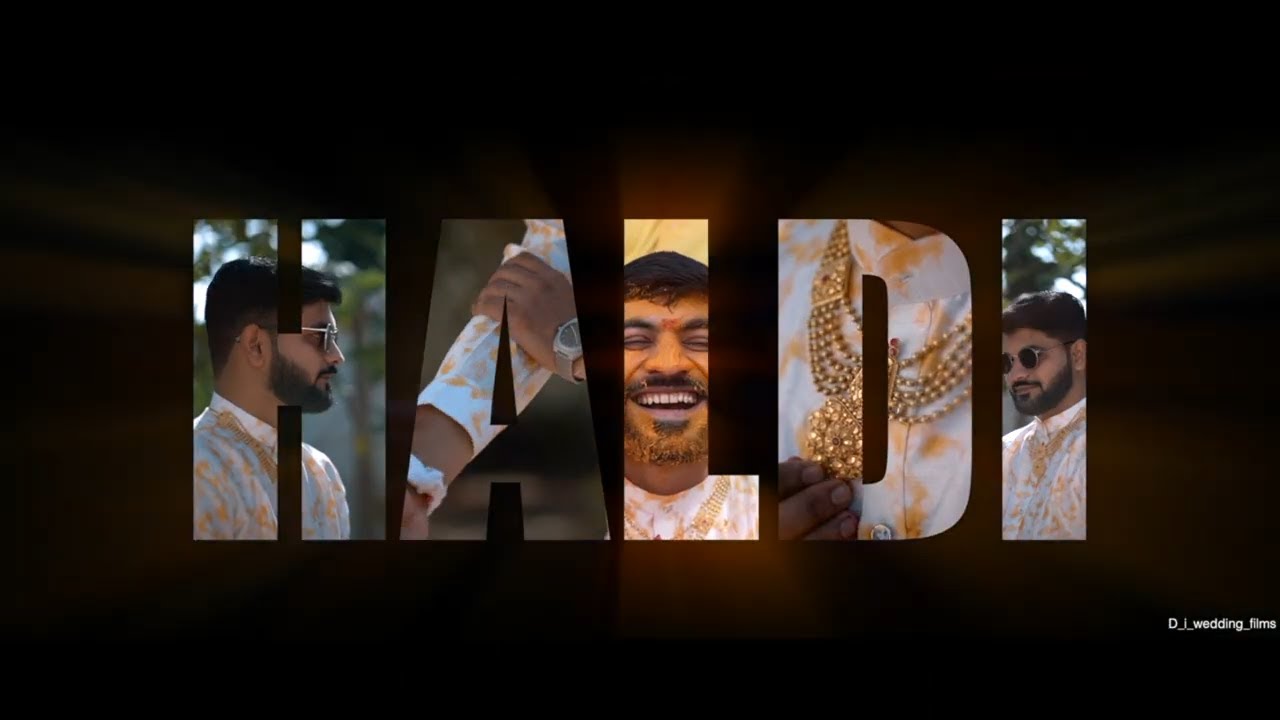 New Haldi Cinematic Video || haldi highlights 2024 || Darshan - YouTube