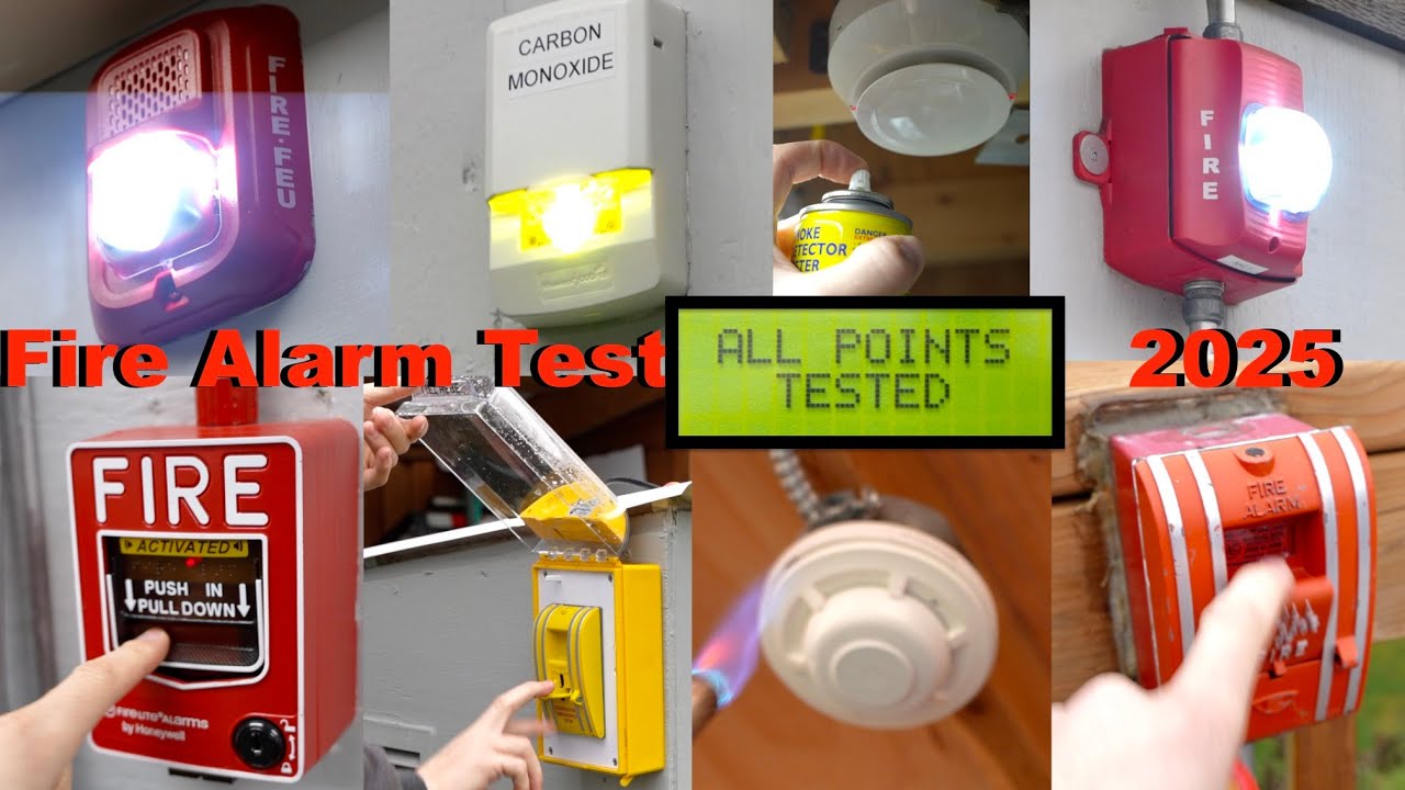 Testing My Garage Fire Alarm System 2025 Annual Full Test