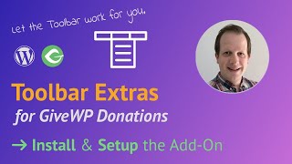 Famous Install & Setup Toolbar Extras for Give Donations - Add-On plus All Needed Plugins - Live Demo Profile