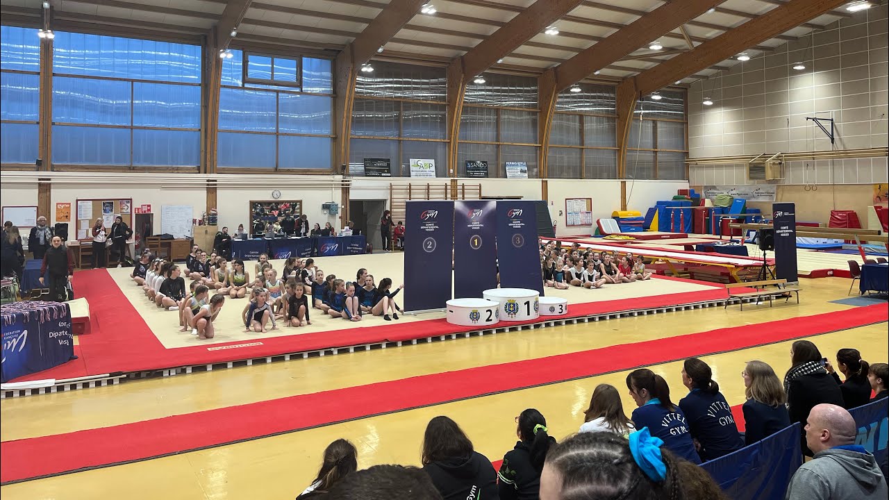 Championnat des Vosges individuel FFGYM le 5 février 2023 à SAINT-DIÉ-DES-VOSGES