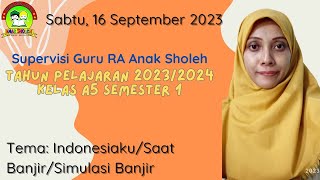 Supervisi Guru RA Anak Sholeh Tahun 2023/2024 Semester 1 screenshot 3