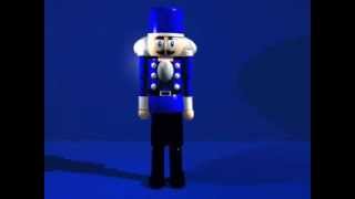 Dancing Blue Nutcracker