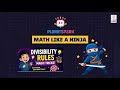 Divisibility Rules Made Easy 🔥 | Class 3 Maths Tricks in 5 Minutes 🚀 | Learn Fast!
