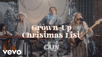 CAIN - Grown-Up Christmas List (Official Performance Video)