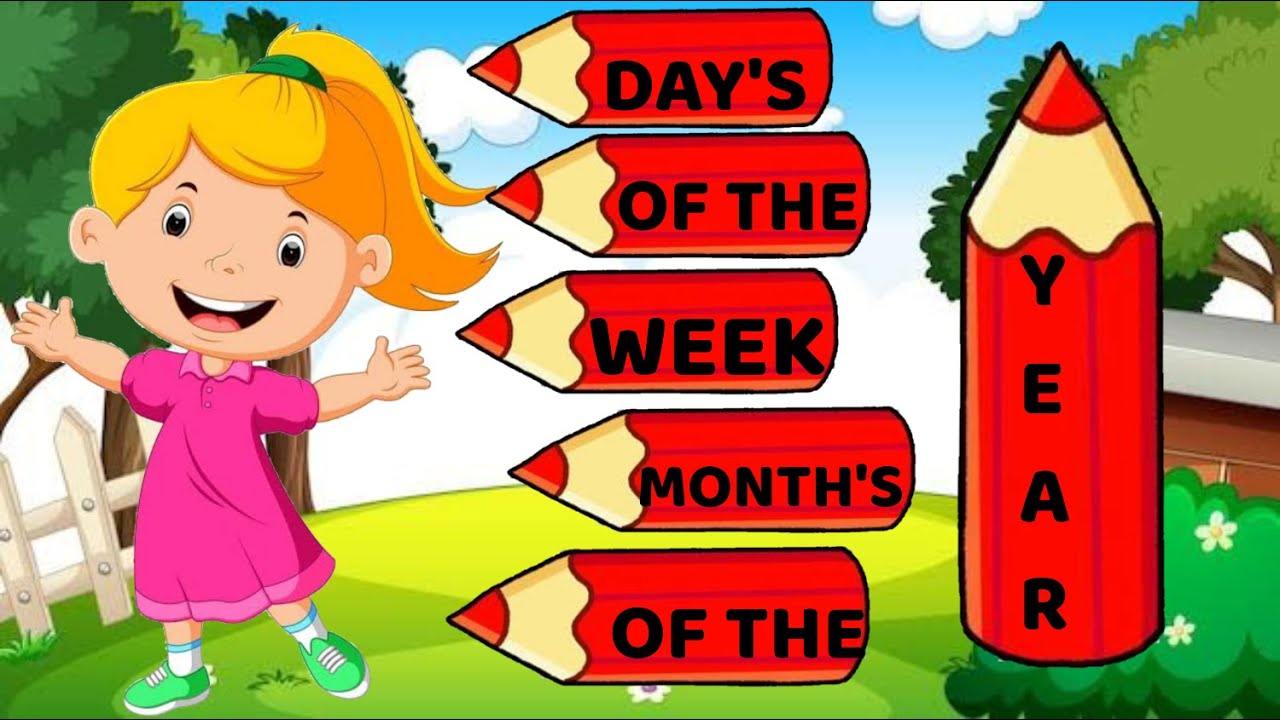 Months of the year|| Days of the week ||Nurserykids||KidsSong ...