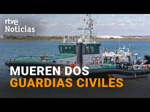 Dos guardias civiles mueren en choque de patrulleras persiguiendo narcolancha en Huelva