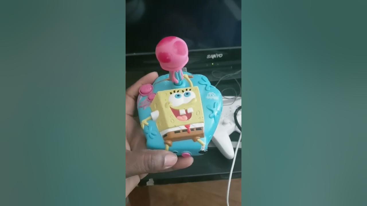 Spongebob Squarepants Jakks Pacific Plug N Play Jellyfish Dodge Game