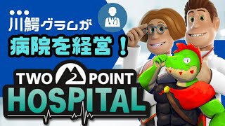 病院経営するワニが頑張る配信 #06【川鰐グラムのトゥーポイントホスピタル実況】 #ゲーム実況
