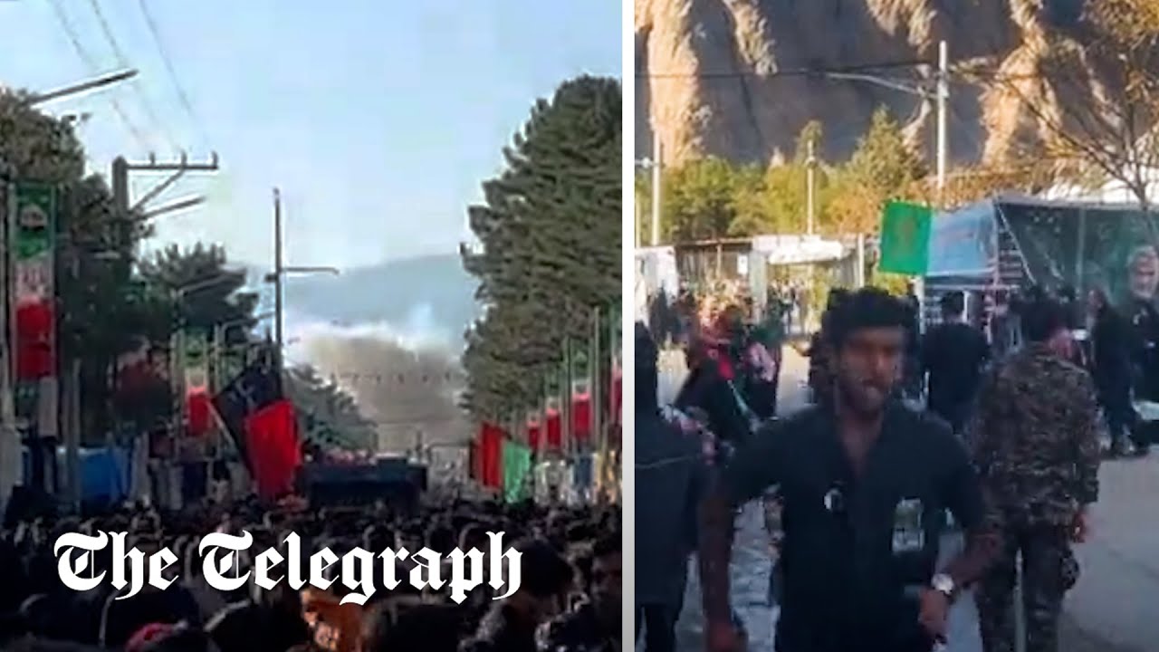 More than 100 killed in 'terrorist attacks' near tomb of Iranian Guards ...