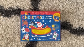 Paperpie Touch And Feel Christmas Jigsaw Puzzles