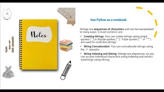 5_Use Python as a Notebook _ Strings and words