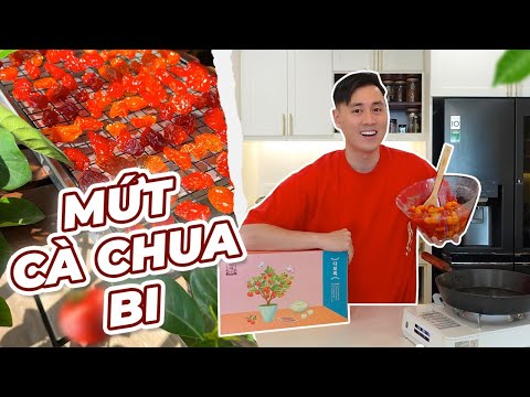 Video LÀM MỨT CÀ CHUA BI ĂN TẾT CỰC ĐƠN GIẢN | NHÀ CAM MUA... - youtube