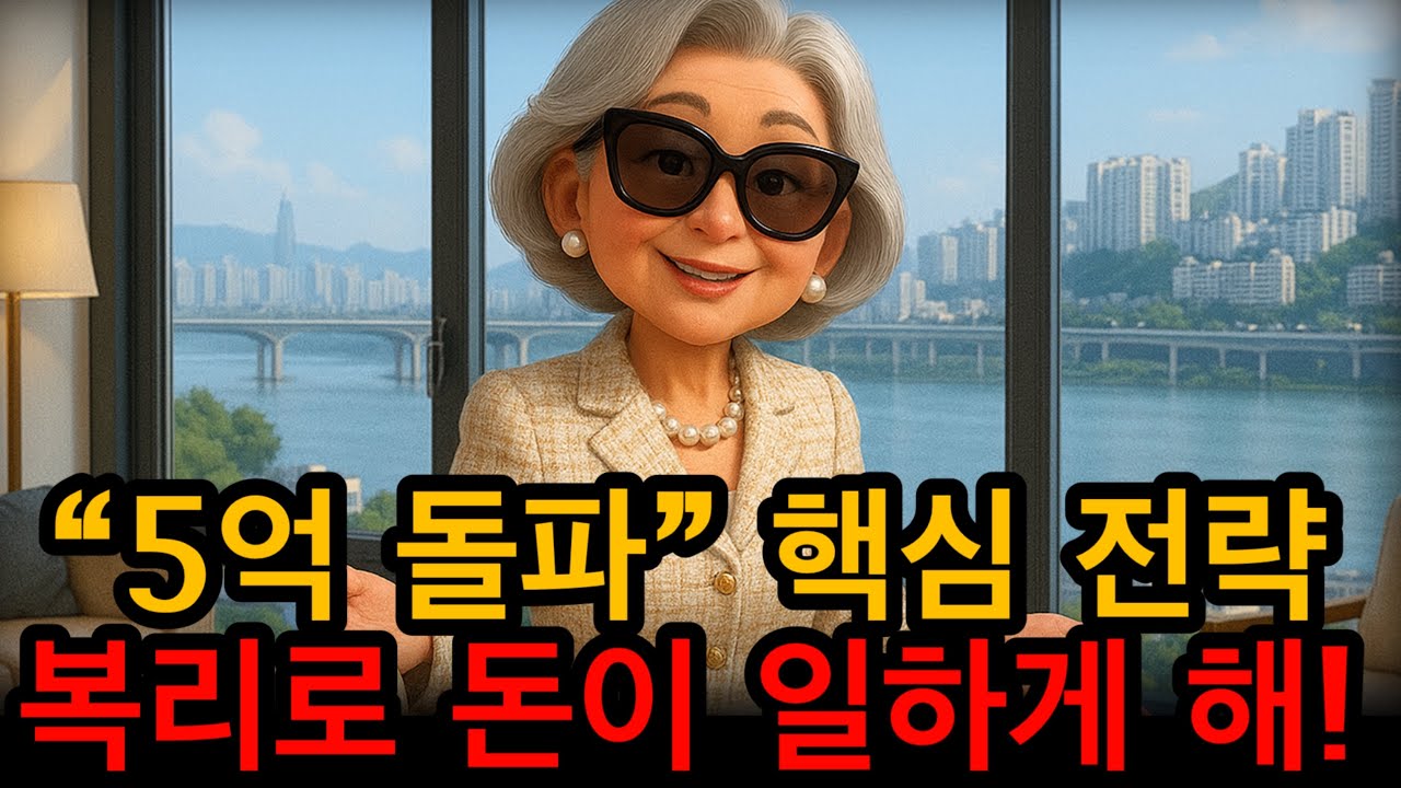 복리 마법이 진짜 시작되는 변곡점 5억. 복리로 돈이 일하게 해라!