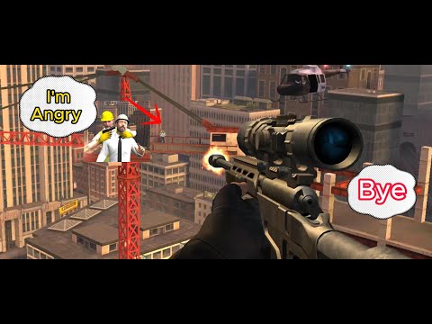 Pure Sniper: Hostage Crisis! Taking Down the Crane Operator! (Campaign 32: Crane Game)