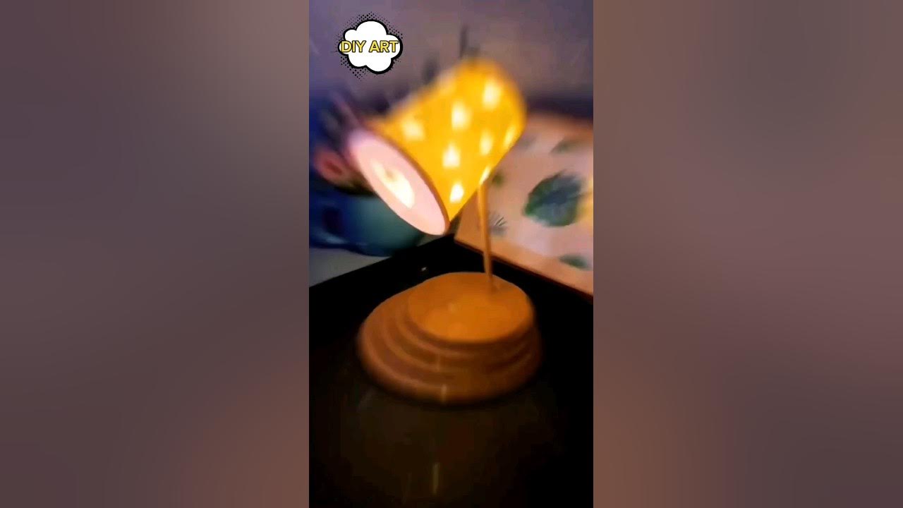 Самодельная лампа #лайфках #светельник - YouTube