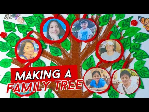 Video: How To Make A Family Tree