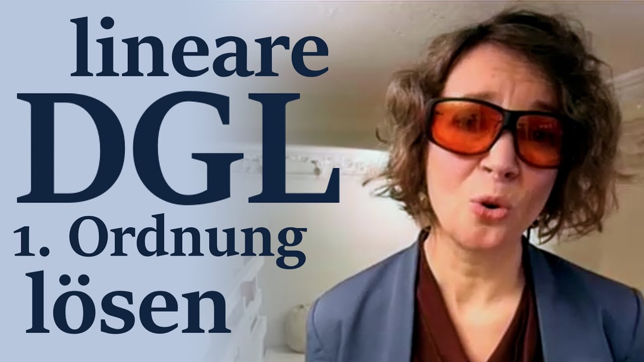 Inhomogene, lineare Differentialgleichungen lösen!