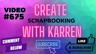 #675 SCRAPBOOKING LAYOUT PROCESS TUTORIAL| TITLE GIRLS CAN CHANGE THE WORLD