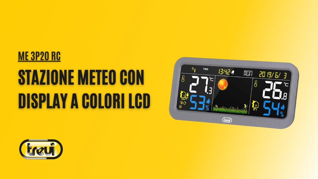 Solight TE90- Stazione meteo professionale con display LCD a