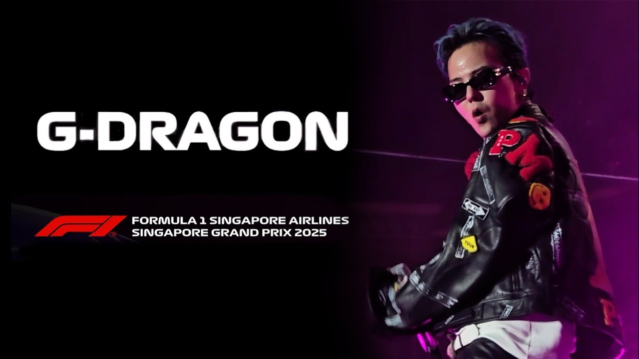 GD (G-DRAGON 지드래곤) F1 Singapore 2025 | Full Performance Fan Cam
